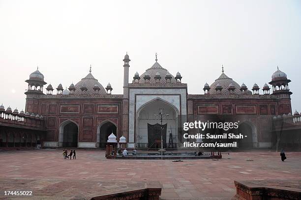 jama masjid - jama masjid agra 個照片及圖片檔