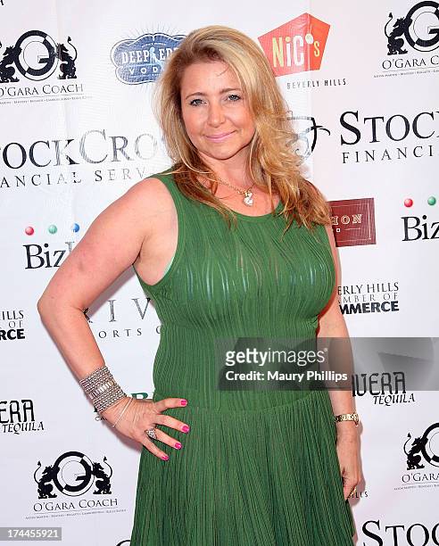 Dianne Burnett arrives at the 40th Anniversary StockCross Party on July 25, 2013 in Beverly Hills, California.