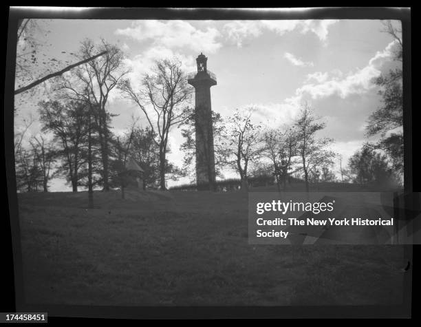 Fort Greene Park, Prison Ship Martyrs Monument, New York, New York, late 19th or early 20th century.