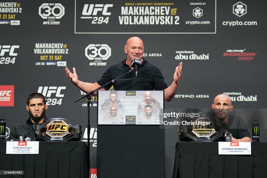 UFC 294 Press Conference