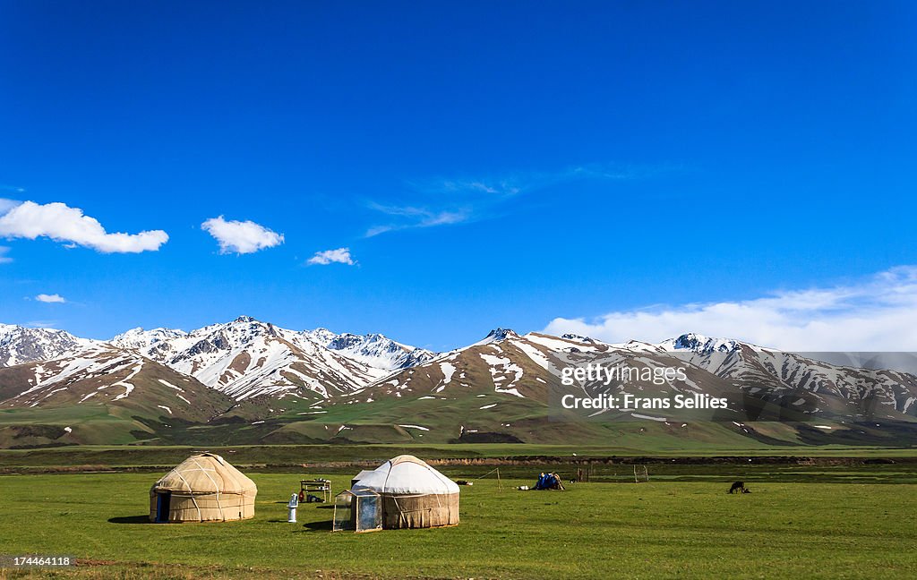 Landscape  in Kyrgyzstan