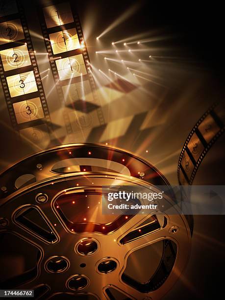 cinema background (vertical) - movie background stock pictures, royalty-free photos & images