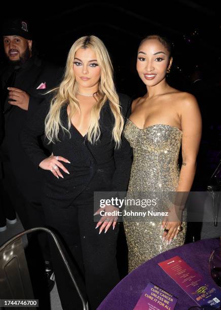 Donny "Dizzy" Flores, Bebe Rexha and Shenseea attend City of Hope's 2023 Music, Film & Entertainment Industry Spirit of Life® Gala honoring Lyor...