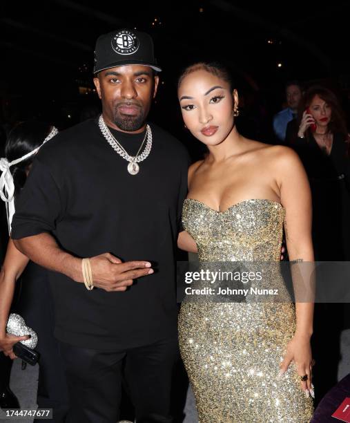 Clue and Shenseea attend City of Hope's 2023 Music, Film & Entertainment Industry Spirit of Life® Gala honoring Lyor Cohen, Global Head of Music at...