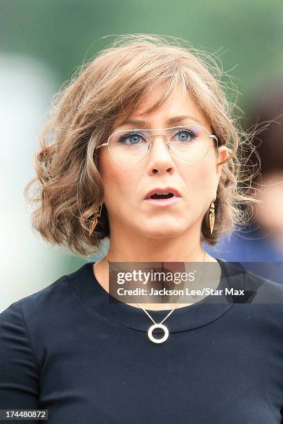 Actress Jennifer Aniston as seen on July 25, 2013 in New York City.