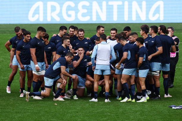 FRA: Argentina Captain's Run - Rugby World Cup France 2023