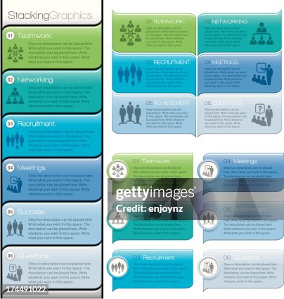 Stacking infographics Stacking infographics