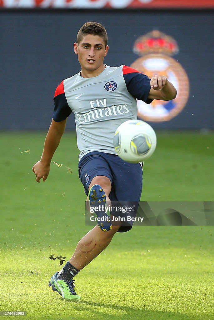 Paris Saint-Germain FC Training Session