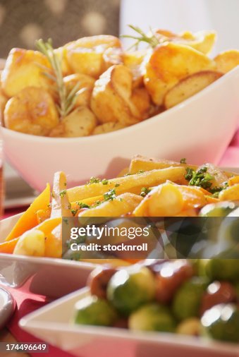 Traditional Sunday Dinner High-Res Stock Photo - Getty Images
