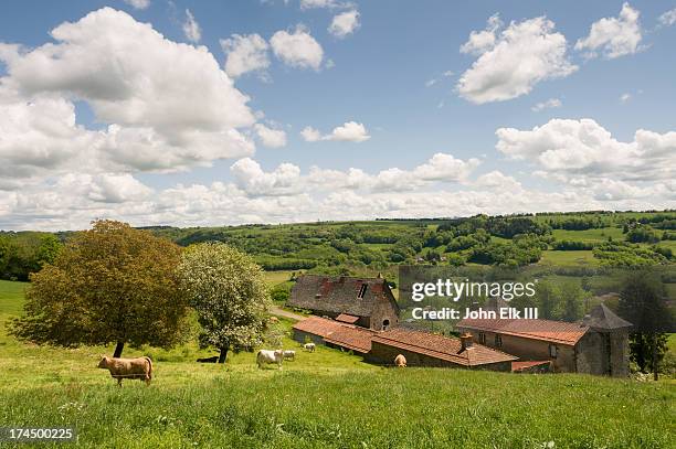 jordanne valley farmhouse - auvergne 個照片及圖片檔