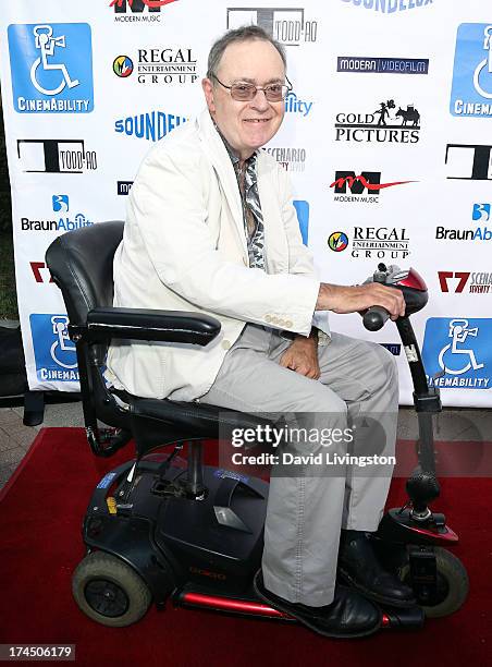 Actor David L. Lander attends the Los Angeles premiere of "CinemAbility" at Paramount Studios on July 26, 2013 in Hollywood, California.