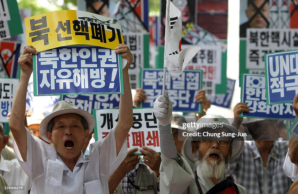 Seoul Commemorates 60th Anniversary Of The Korean War Armistice Agreement