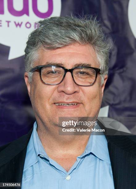 Maurice LaMarche attends The Hub Network's "2013 Summer TCA" Red Carpet Party at The Globe Theatre at Universal Studios on July 26, 2013 in Universal...