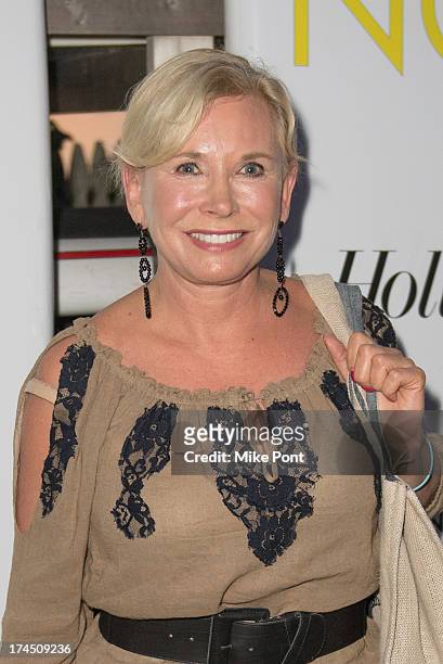 Sharon Bush attends The Hollywood Reporter & Samsung with The Cinema Society screening of A24's "The Spectacular Now" at The Crow's Nest on July 26,...