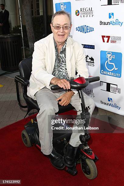 Actor David L. Lander attends the "Cinemability" - Los Angeles Premiere at Paramount Studios on July 26, 2013 in Hollywood, California.