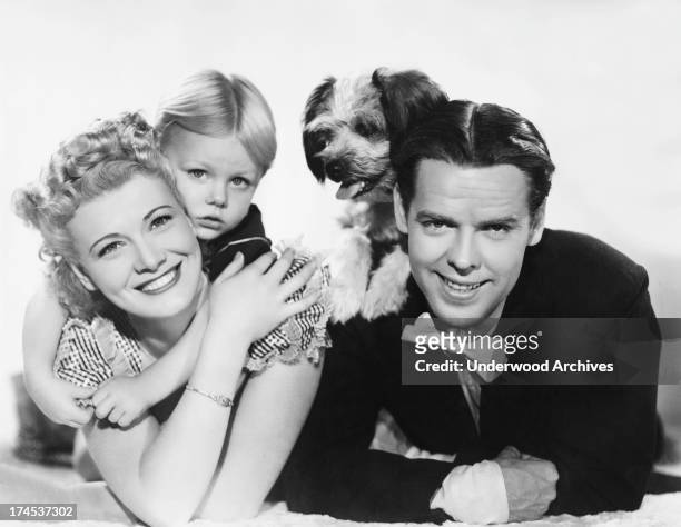 Actors Arthur Lake and Penny Singleton will play Dagwood and Blondie in the Columbia Pictures film of Chic Young's popular comic strip, Blondie,...