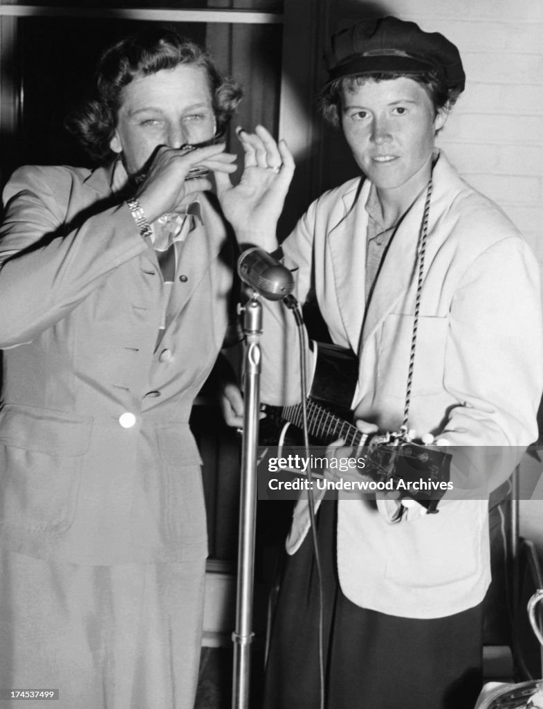 Babe Didrikson And Betty Dodd