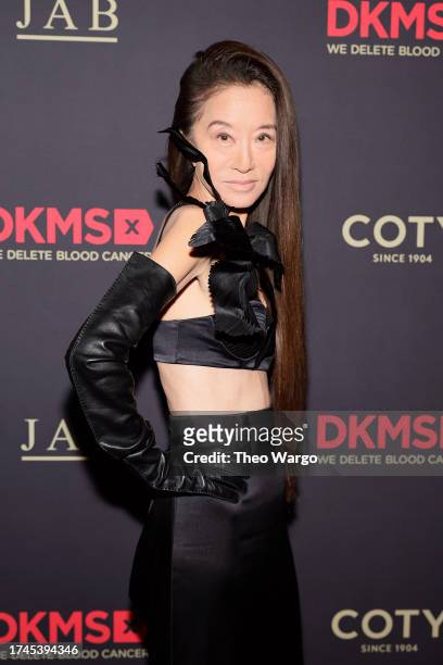 Vera Wang attends the 2023 DKMS Gala at Cipriani Wall Street on October 19, 2023 in New York City.