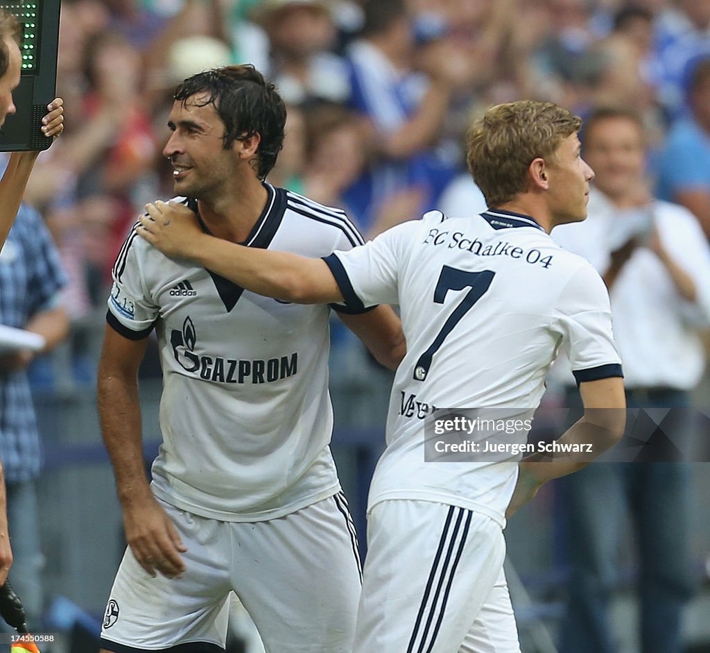 FC Schalke 04 Seasonal Opening And Raul's Farewell Match