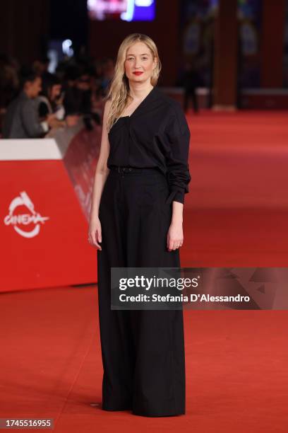 Alba Rohrwacher attends a red carpet for the movie "Mi Fanno Male I Capelli" during the 18th Rome Film Festival at Auditorium Parco Della Musica on...