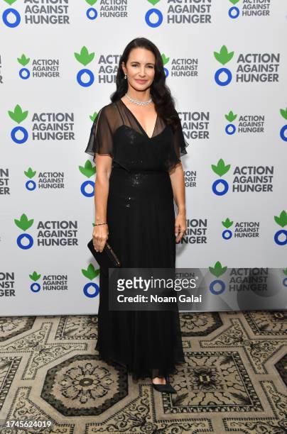 Kristin Davis attends the 2023 Action Against Hunger Gala on October 19, 2023 in New York City.