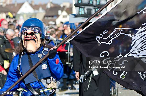 The great procession at "Basler Fasnet" is one of the most spectacular events, lots of fun and joy for everyone. Masked bands are playing the very...