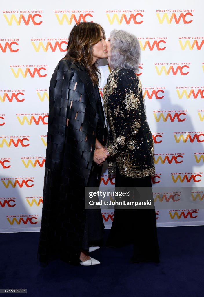 Mariska Hargitay and Jane Fonda attend The WMC 2023 Women's Media