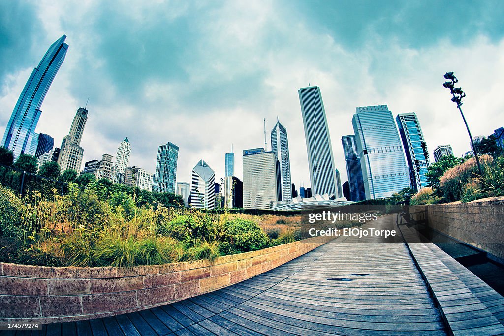 Chicago from Millennium Park