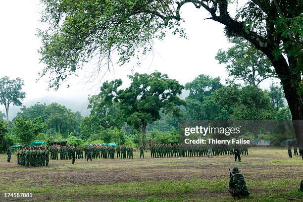 Dkba Democratic Karen Buddhist Army Photos and Premium High Res Pictures ...