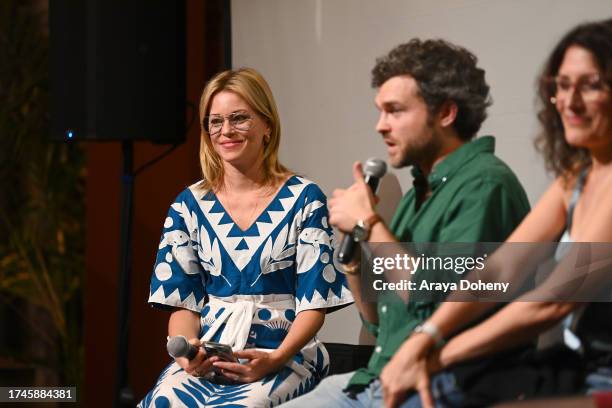 Elizabeth Banks, Alden Ehrenreich and Lisa Edelstein attend the Los Angeles special screening of Alden Ehrenerich's "Shadow Brother Sunday" at Huron...