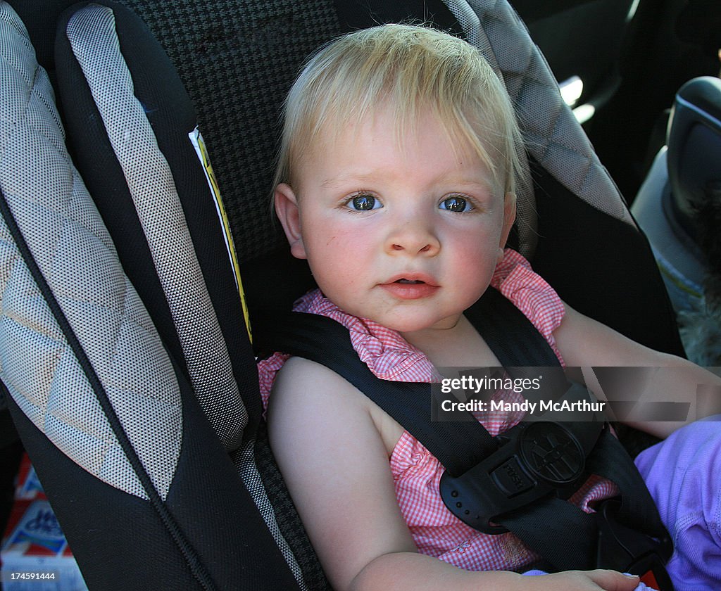 Toddler In Carseat