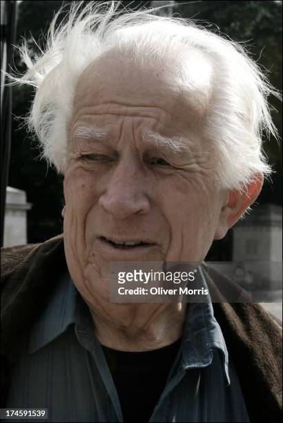 Portrait of photojournalist David Douglas Duncan, who is best known for his photographic work in Korea, Vietnam, and for his photographs of artist...