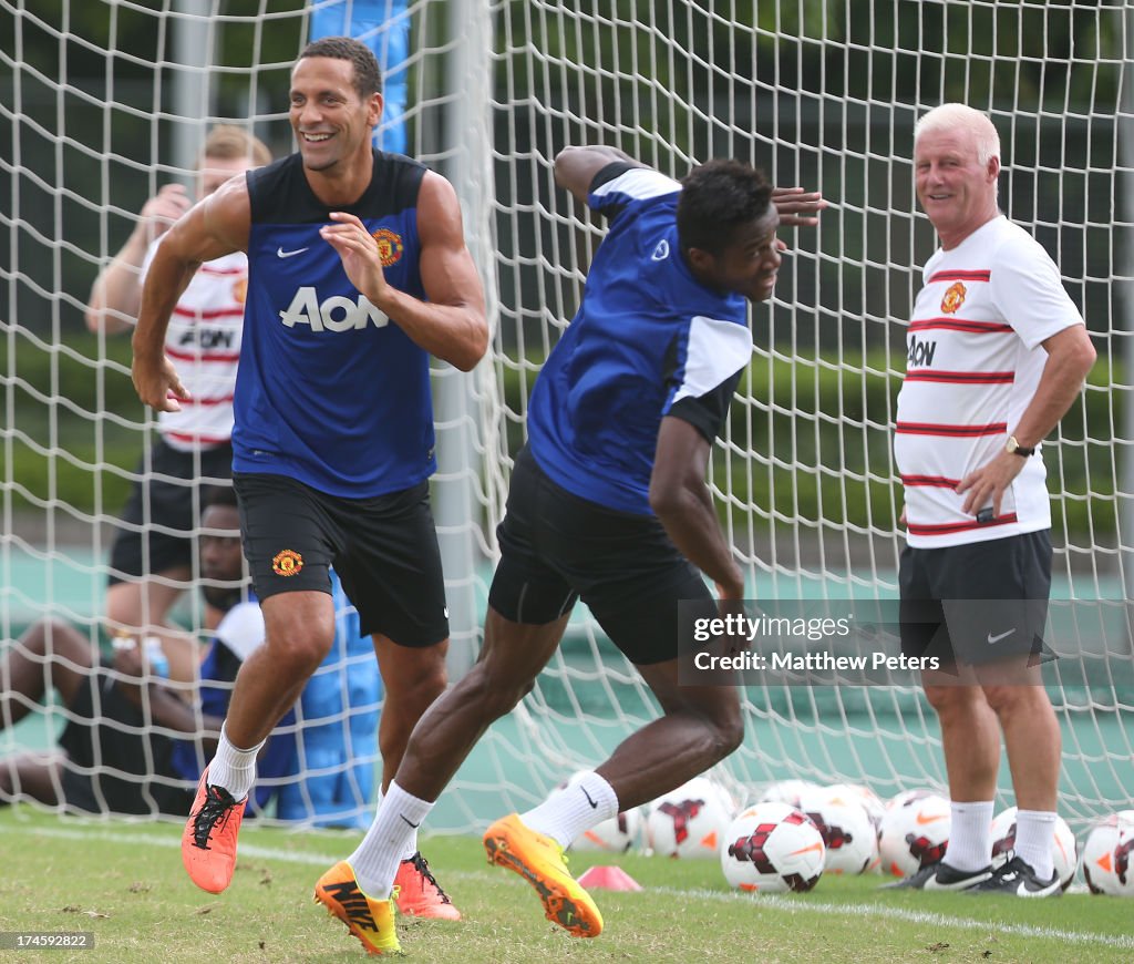 Manchester United Training and Press Conference - Hong Kong