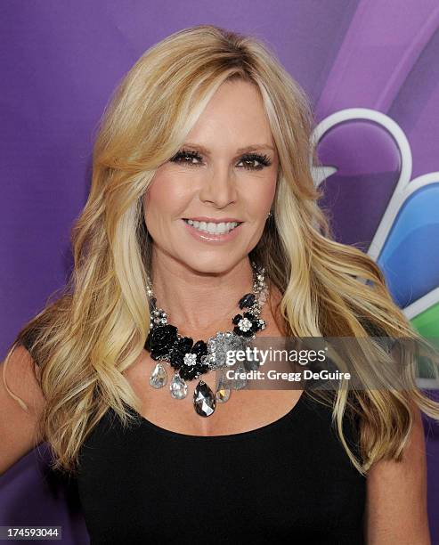 Personality Tamra Barney arrives at the 2013 NBC Television Critics Association's Summer Press Tour at The Beverly Hilton Hotel on July 27, 2013 in...