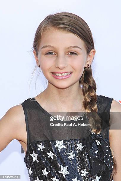 Sophia Strauss attends the 3rd Annual Dizzy Feet Foundation's Celebration Of Dance Gala at Dorothy Chandler Pavilion on July 27, 2013 in Los Angeles,...