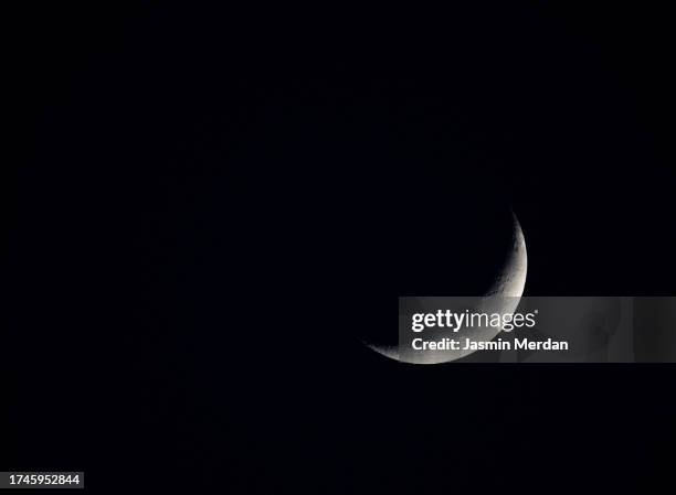 moon - eid sky imagens e fotografias de stock