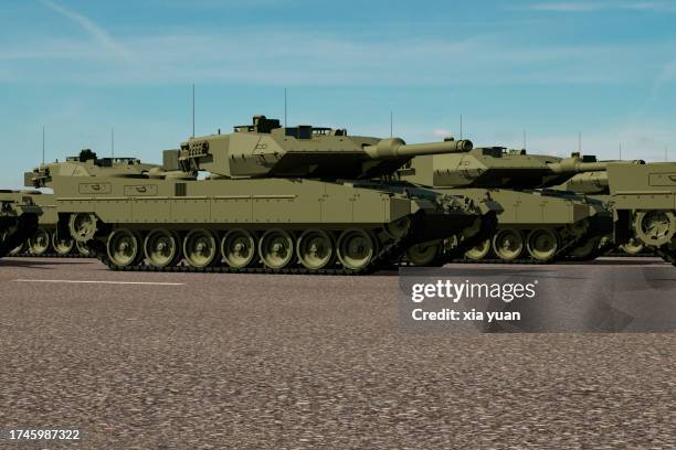 war tank - panzerfahrzeug stock-fotos und bilder