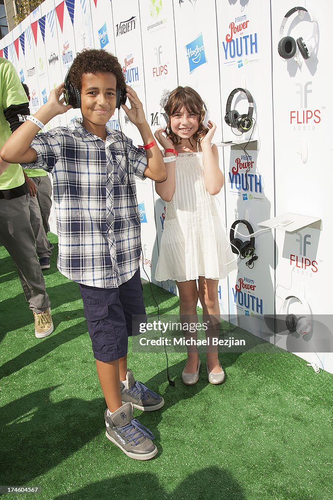 Flips Audio At Variety Power of Youth