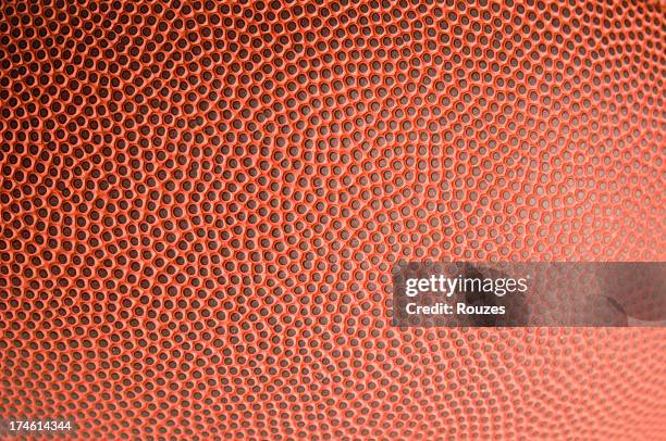 american football leather texture - football texture stock pictures, royalty-free photos & images