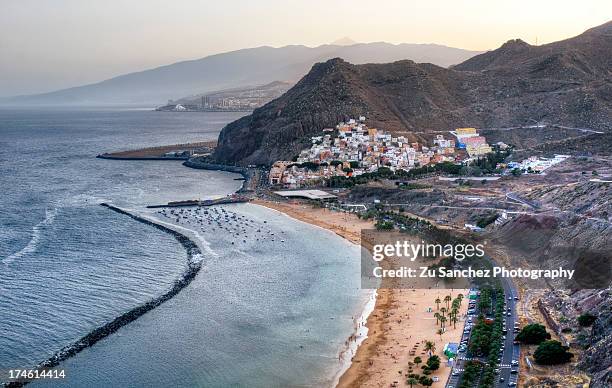 playa de las teresitas - ville de santa cruz de tenerife bildbanksfoton och bilder