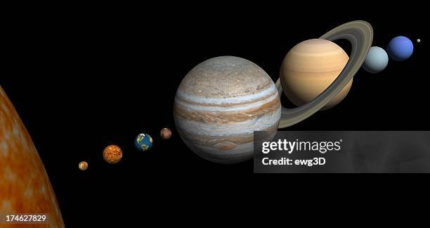 solar system - solar system stock pictures, royalty-free photos & images