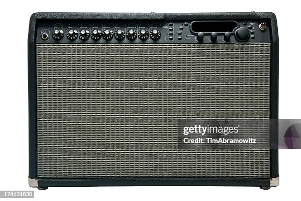 amplificatore per chitarra - amplificatore foto e immagini stock