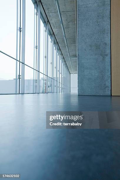 modern interior - concrete architecture stock pictures, royalty-free photos & images