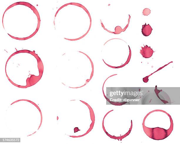 red wine glass stains - spilling stock pictures, royalty-free photos & images