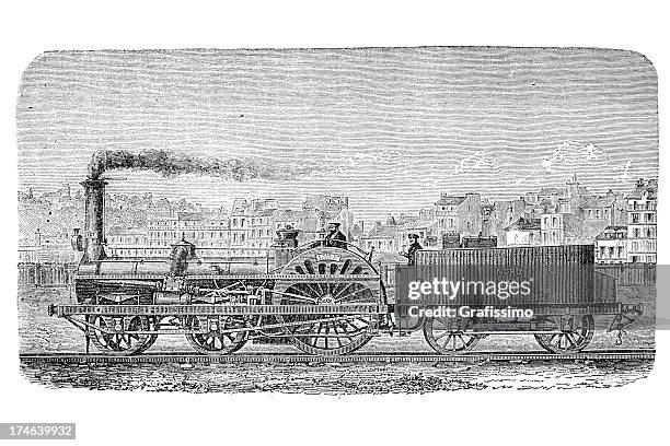 First Impinger Train Industrial Revolution Train Photos and Premium High Res Pictures ...