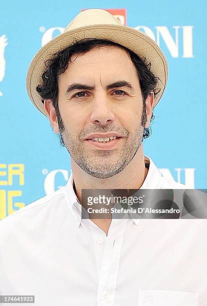 Sacha Baron Cohen attends 2013 Giffoni Film Festival photocall on July 28, 2013 in Giffoni Valle Piana, Italy.