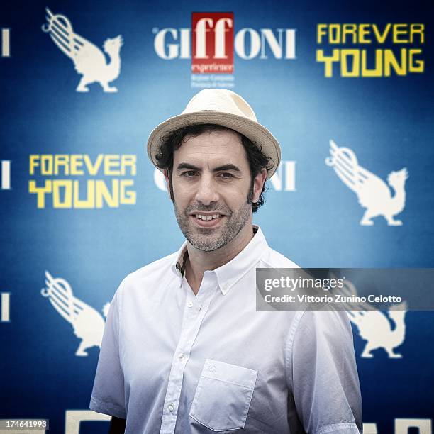 Sacha Baron Cohen attends attends 2013 Giffoni Film Festival photocall on July 28, 2013 in Giffoni Valle Piana, Italy.