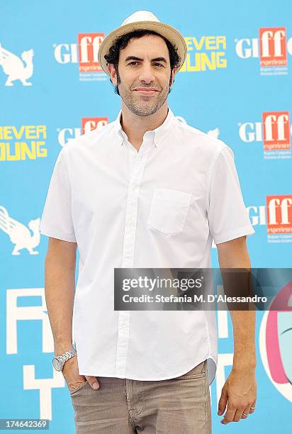 Sacha Baron Cohen attends 2013 Giffoni Film Festival photocall on July 28, 2013 in Giffoni Valle Piana, Italy.