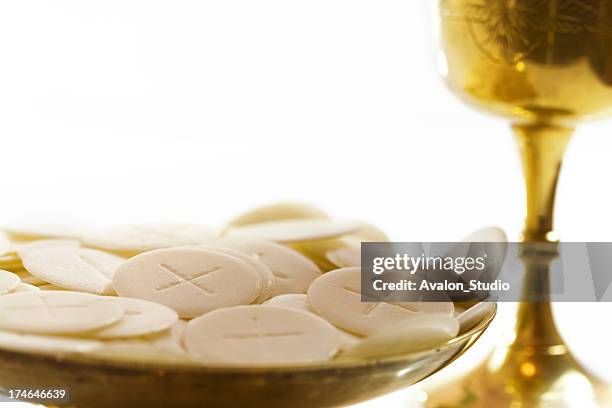 communion - last supper stock pictures, royalty-free photos & images