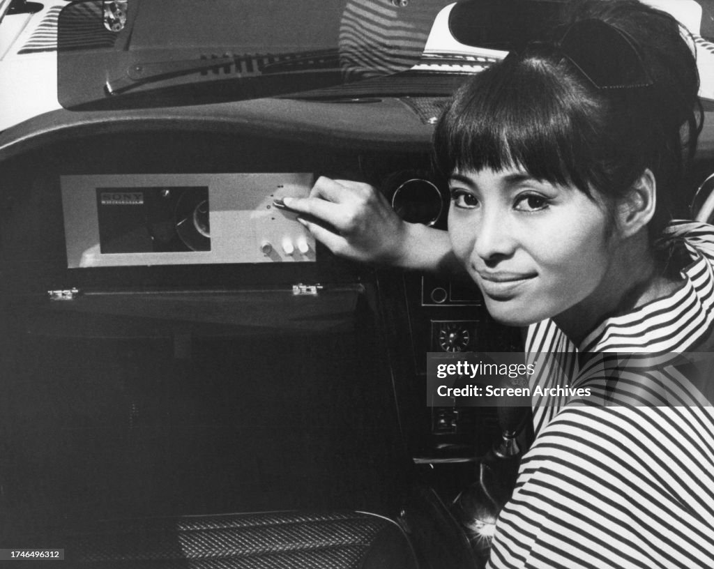 Akiko Wakabayashi as Japanese Secret Service Agent Aki from the 1967